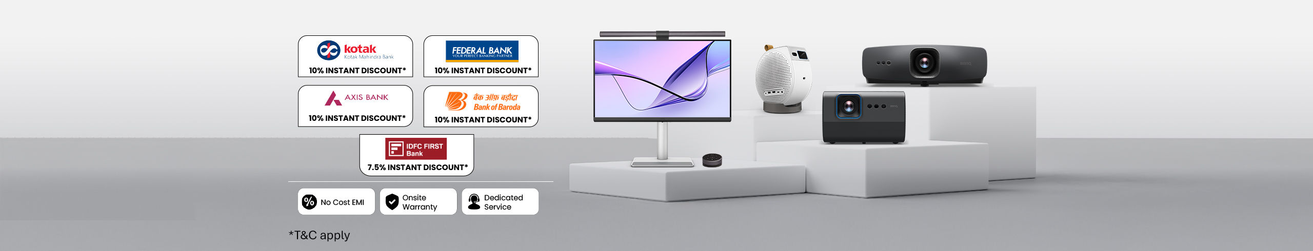 BenQ monitors & projectors online