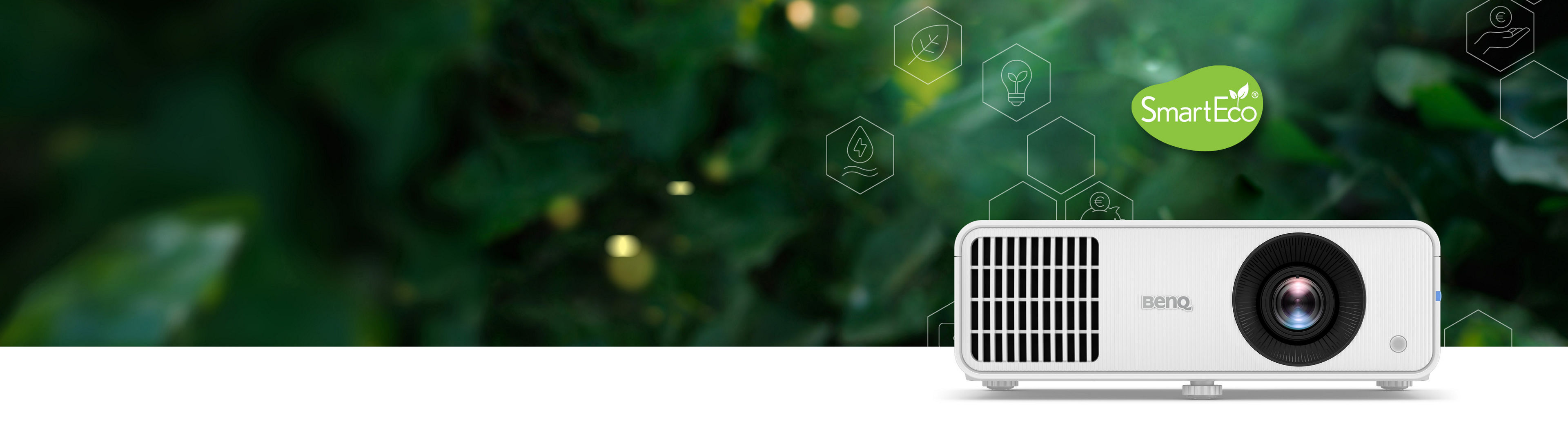 SmartEco energy efficient laser projector