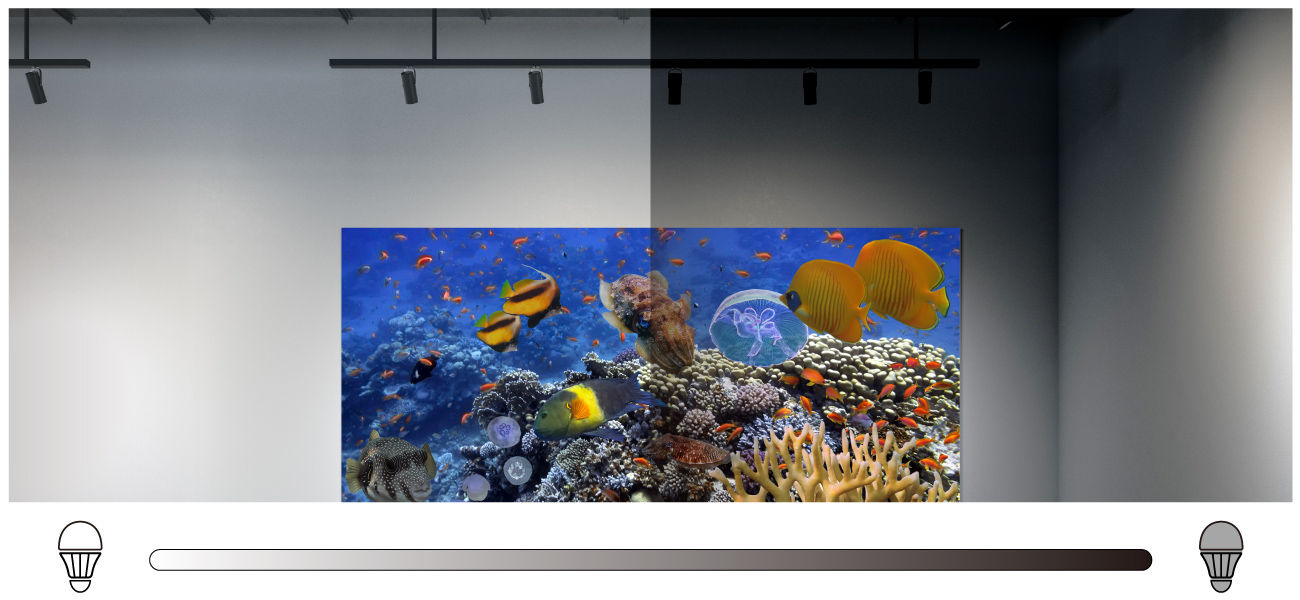 BenQ LH820ST’s 3600 ANSI Lumen high brightness and 1080p high resolution produce high-quality images under bright ambient lighting
